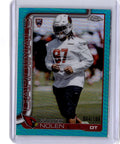 2025 Topps Chrome #365 Walter Nolen Aqua Refractor #/199