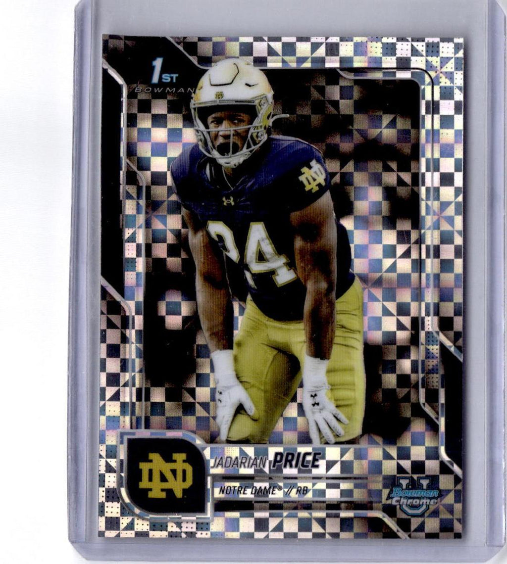 2025 Bowman University Chrome #117 Jadarian Price Xfractor