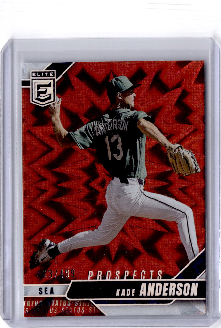 2026 Donruss Elite #108 Kade Anderson Status Explosion #/499