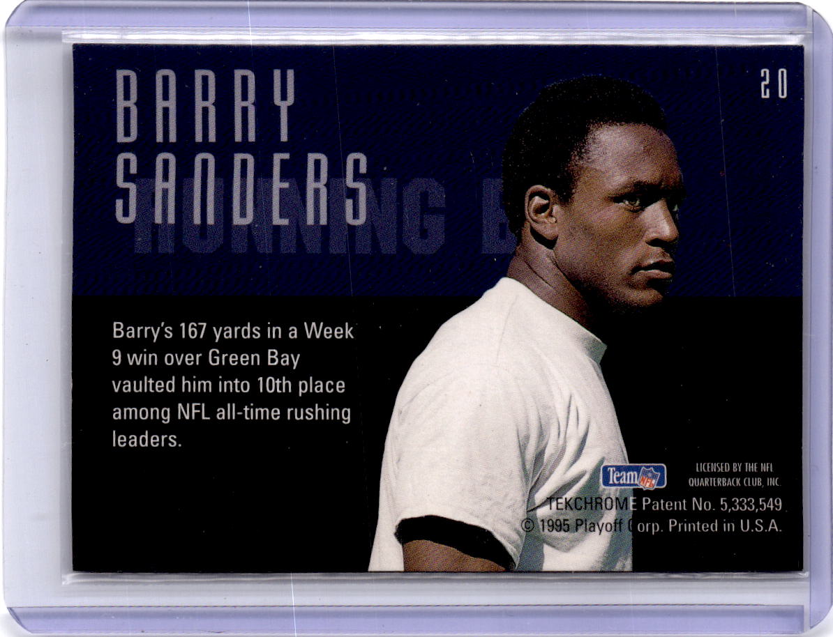 1995 Playoff Contenders #20 Barry Sanders