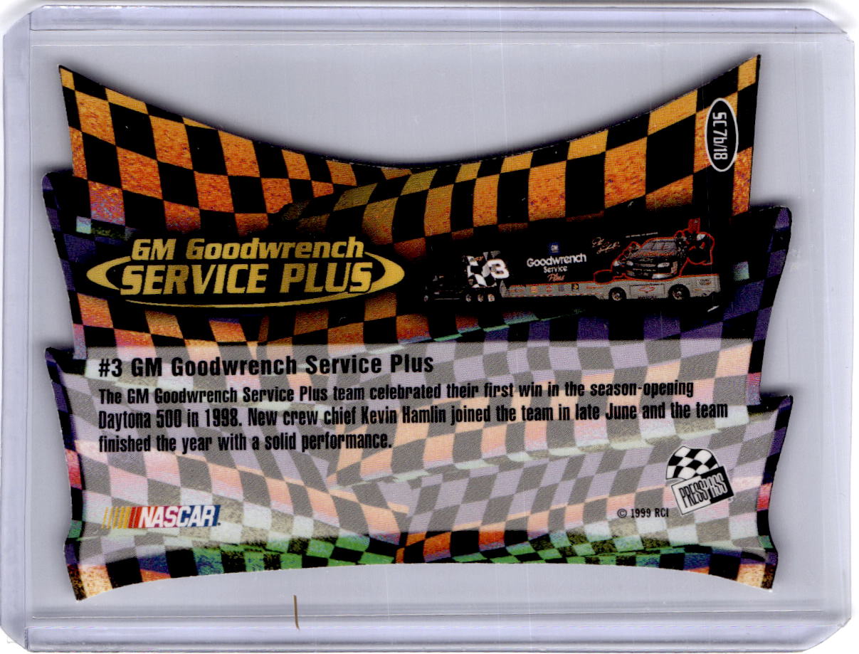1999 Press Pass #SC 7b GM Goodwrench Service Plus Chase Cars