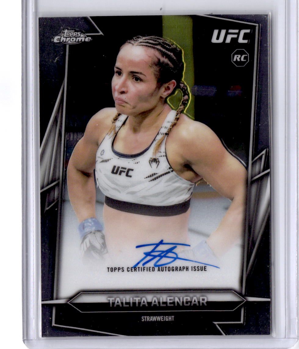 2026 Topps Chrome UFC #124 Talita Alencar