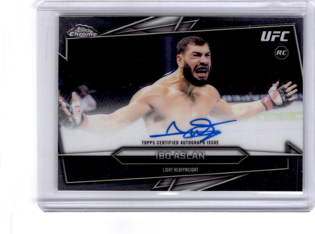 2026 Topps Chrome UFC #BAV-IA Ibo Aslan Base Autographs
