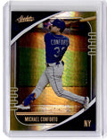 2021 Panini Absolute #65 Michael Conforto Retail Holo Gold #/10