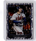 2012 Bowman #168 Freddie Freeman Silver Ice