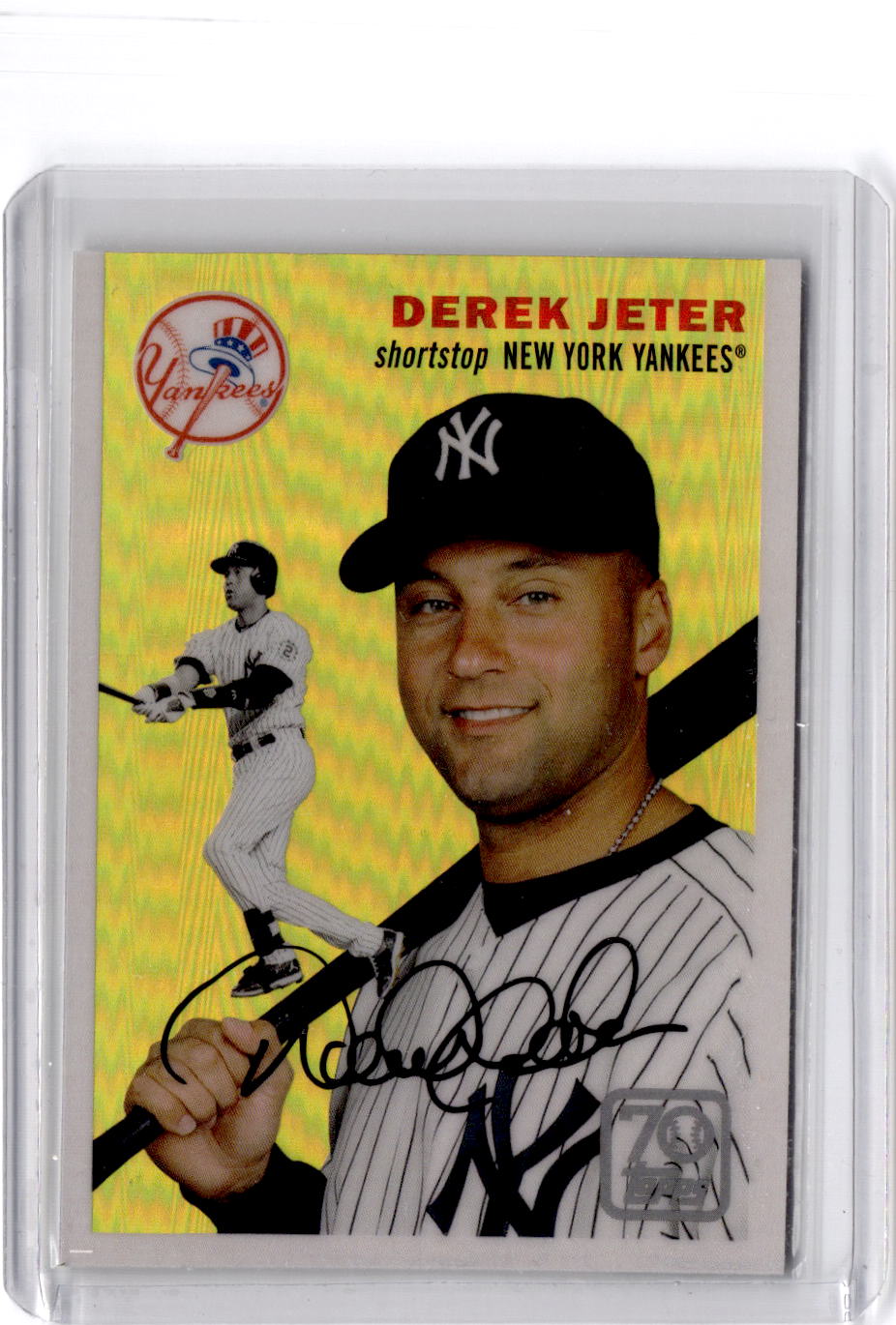 2021 Topps #70YT-4 Derek Jeter 70 Years of Topps Baseball (Series 1)