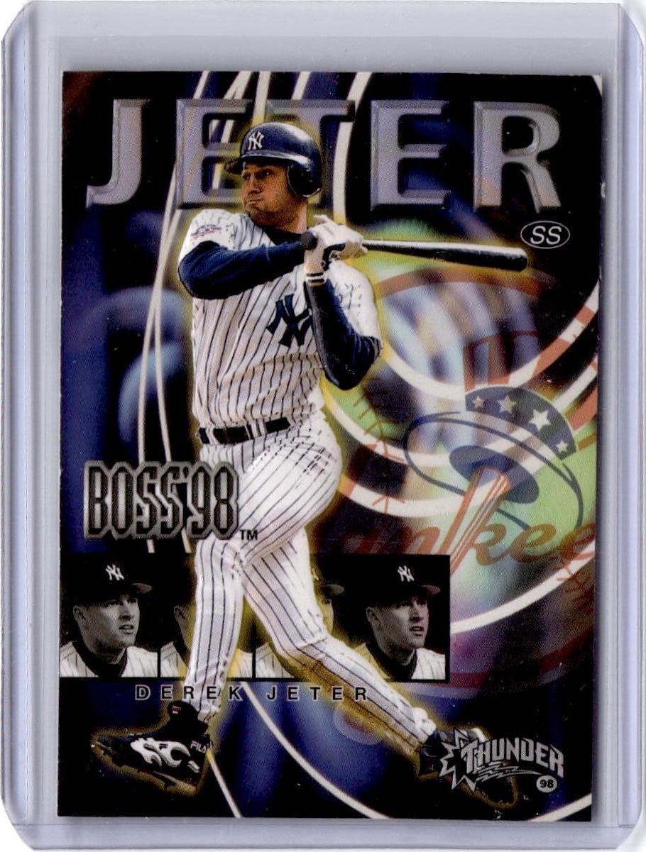 1998 Circa Thunder #9B Derek Jeter Boss