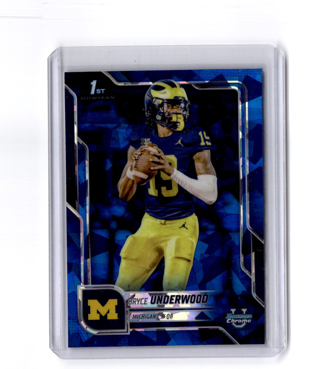 2025 Bowman University Chrome Sapphire #196 Bryce Underwood