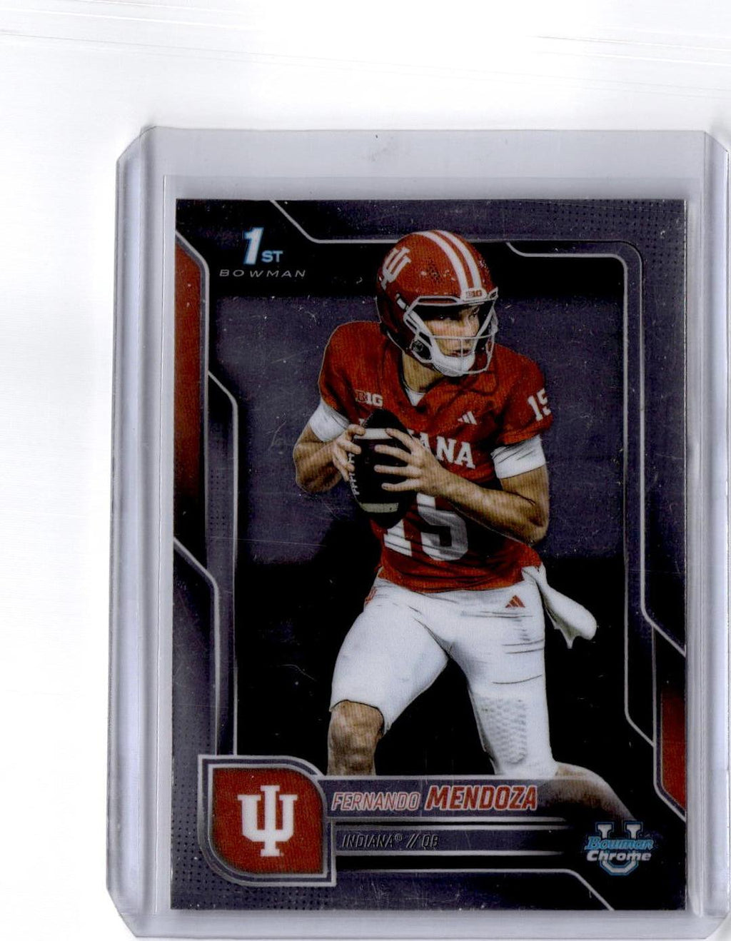 2025 Bowman University Chrome #109 Fernando Mendoza