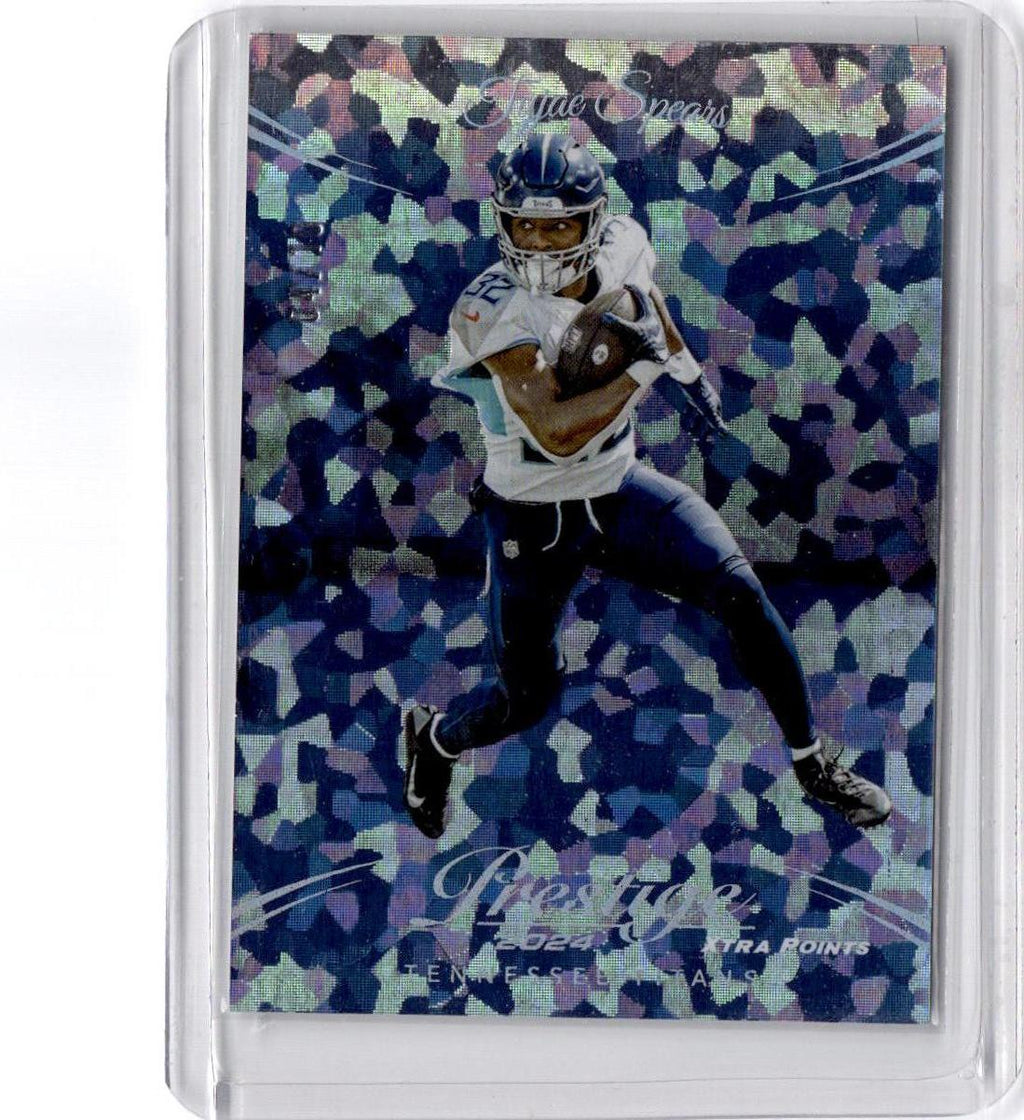 2024 Panini Prestige #287 Tyjae Spears Platinum Xtra Points #/10