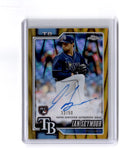 2026 Topps Chrome #RA-IS Ian Seymour Retail Rookie Autographs Gold Lava/50