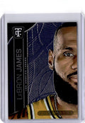 2024-25 Panini Totally Certified LeBron James Portraits Mirror Neon Orange #/249