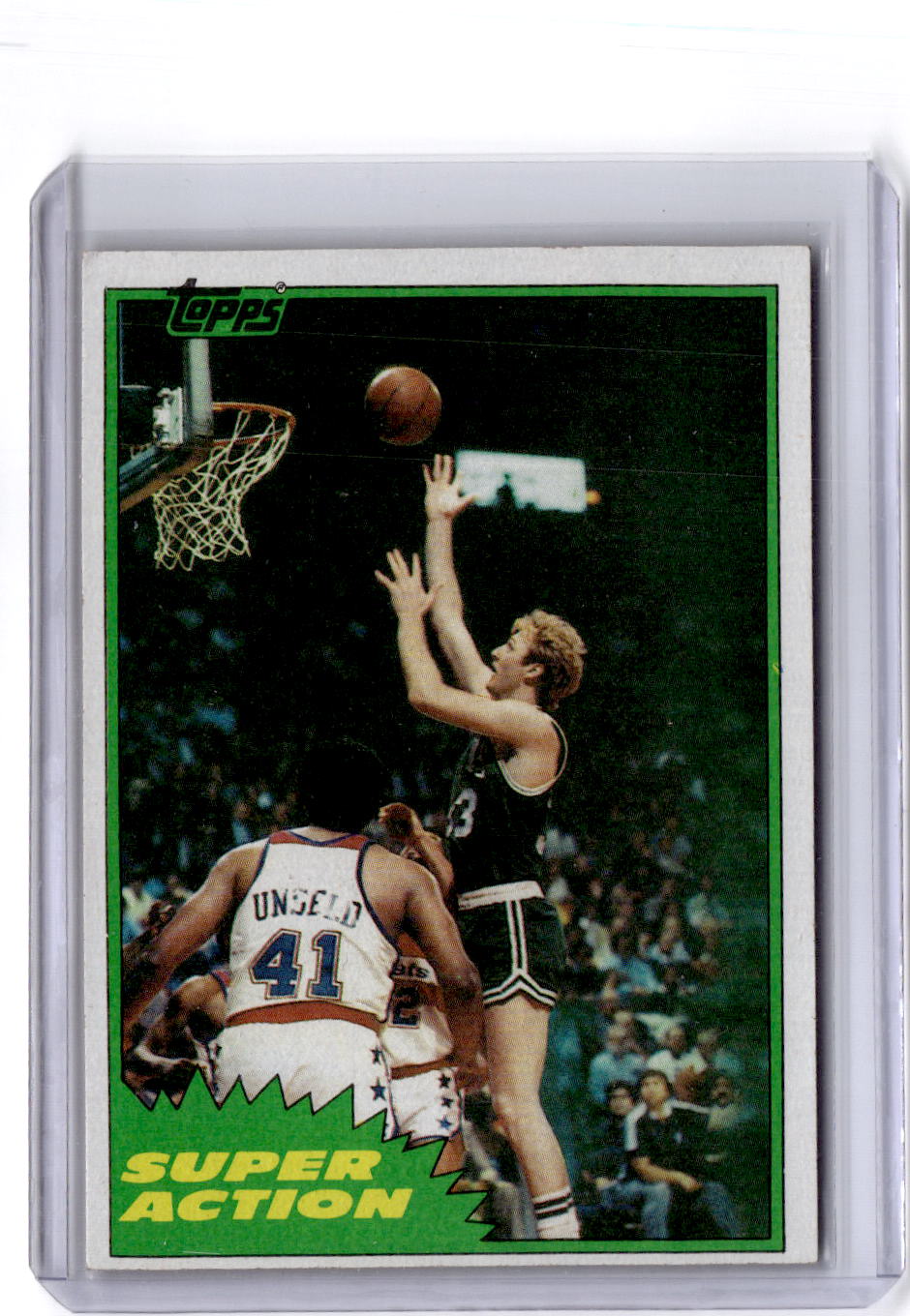 1981-82 Topps #E101 Larry Bird
