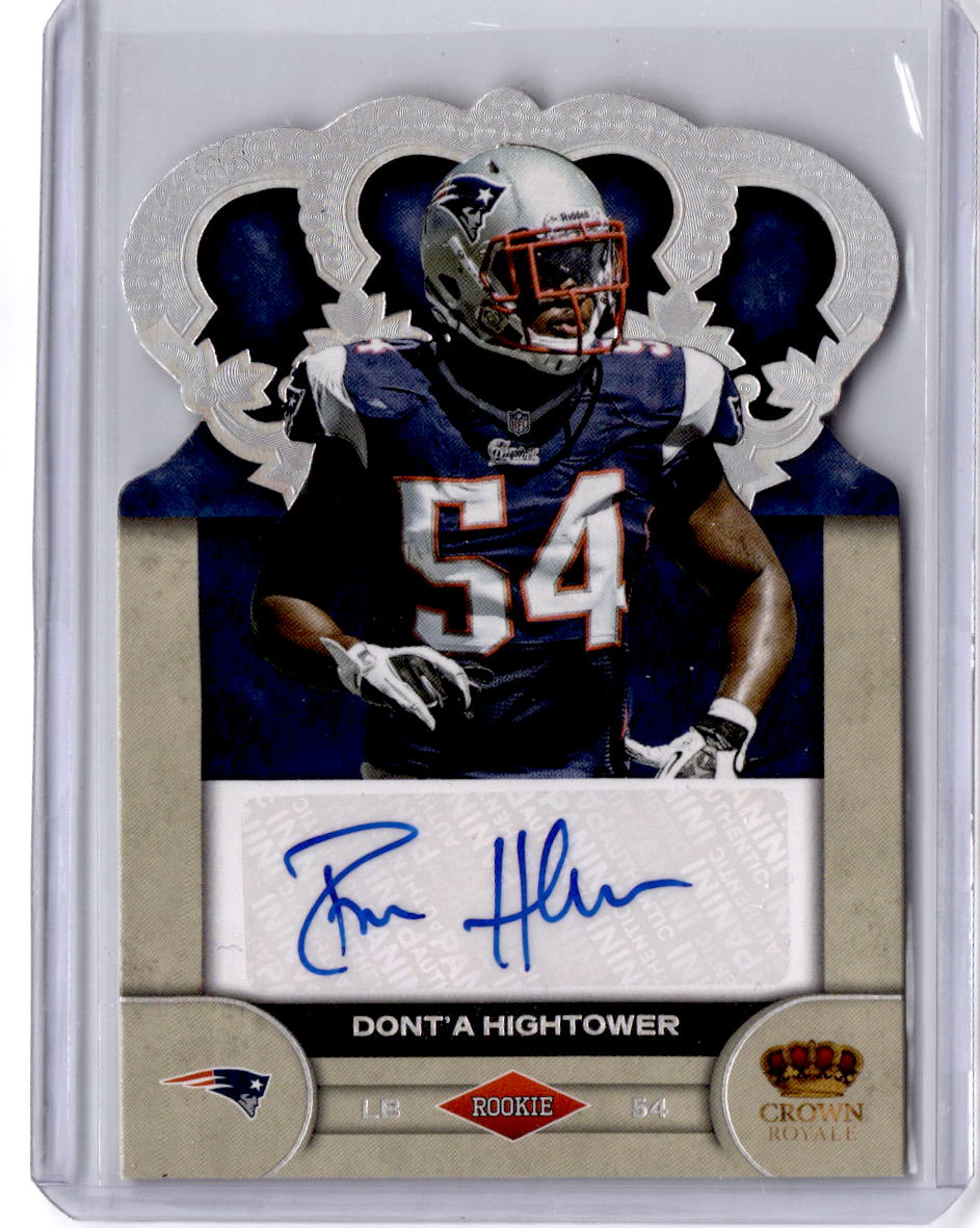 2012 Panini Crown Royale #31 Dont'a Hightower Rookie Signatures Silver #/149