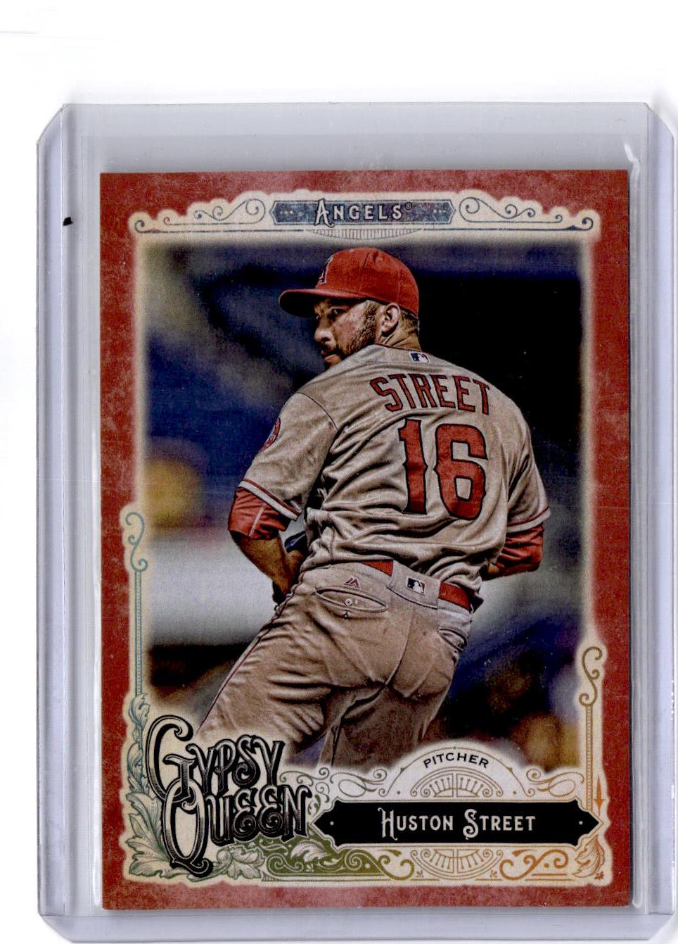 2017 Topps Gypsy Queen #71 Huston Street Red #/10