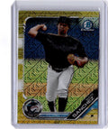 2019 Bowman #BCP-70 Sixto Sanchez Chrome Prospects Mojo Refractors Gold #/50