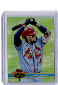 2021 Stadium Club Chrome #86b Yadier Molina 1991 Design Variation