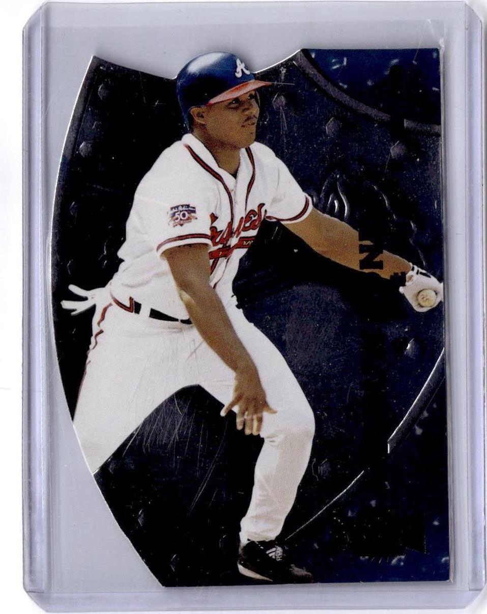 1998 Metal Universe #7 T Andruw Jones Titanium
