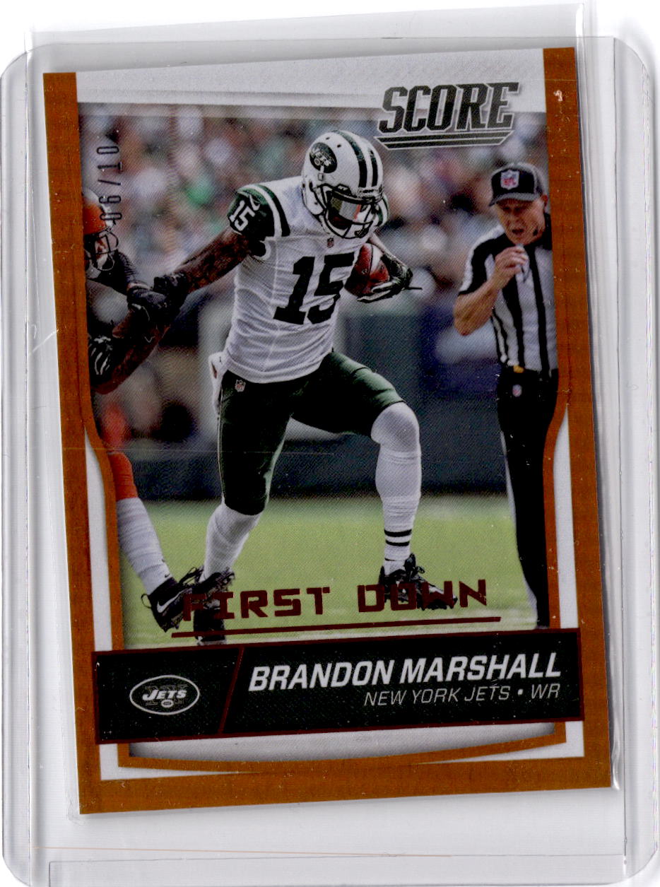 2016 Score #223 Brandon Marshall First Down #/10