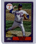 2022 Topps #T87C-53 Nolan Ryan 35th Anniversary Chrome Purple (Series One) #/75