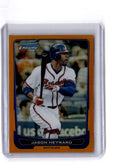 2012 Bowman Chrome #202 Jason Heyward Orange Refractors #/25