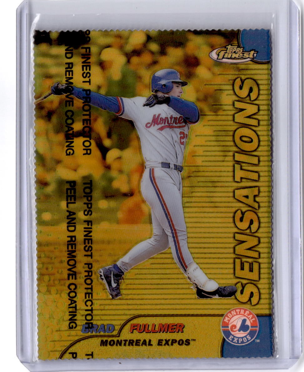 1999 Finest #127 Brad Fullmer Gold Refractors #/100