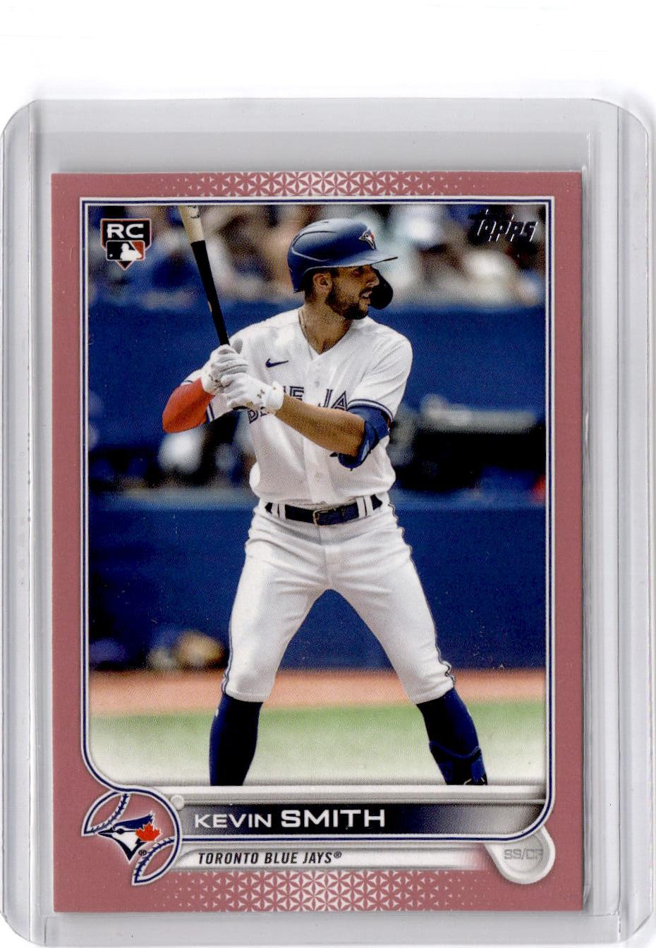 2022 Topps #636 Kevin Smith Mother's Day Hot Pink #/50