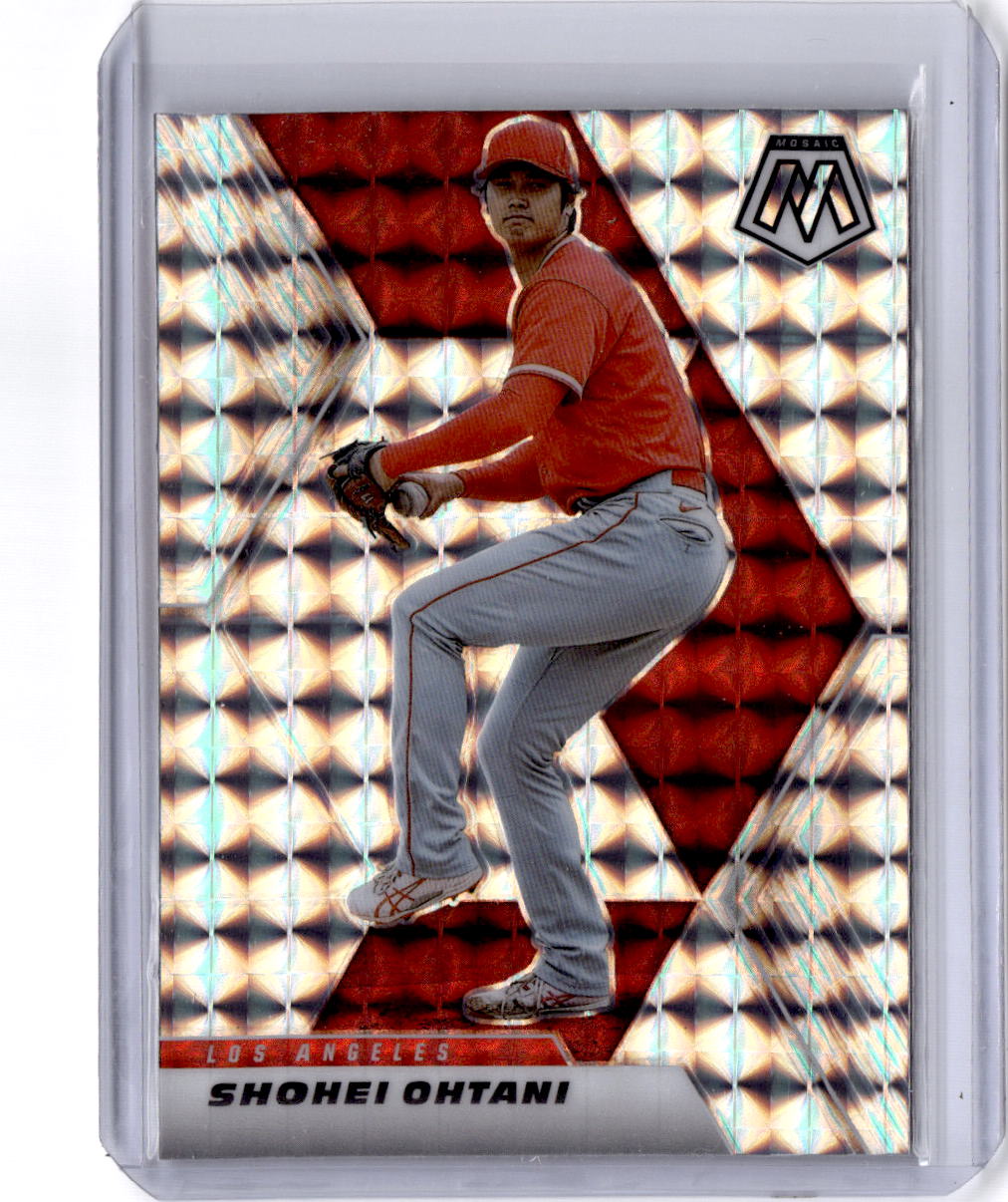 2021 Panini Mosaic #179 Shohei Ohtani Mosaic