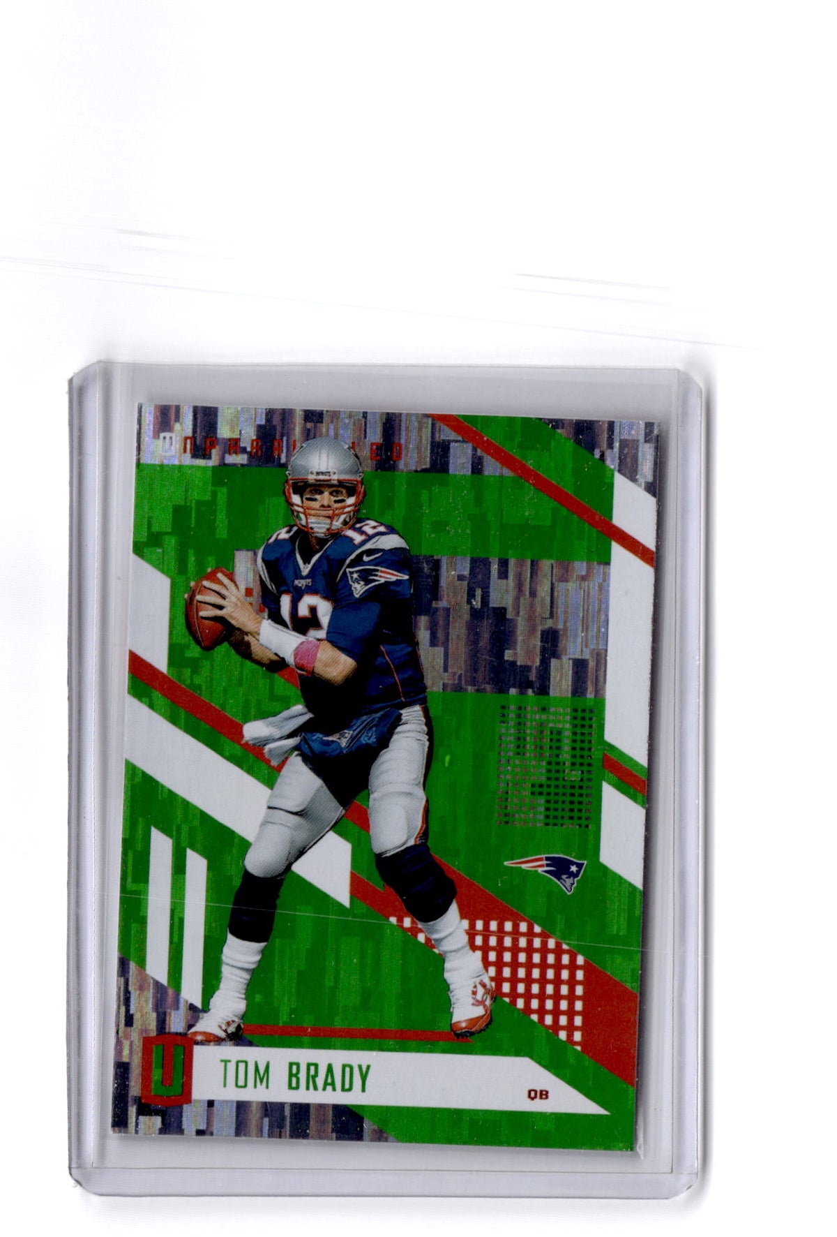 2017 Panini Unparalleled #1 Tom Brady Lime Green