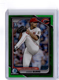 2024 Bowman Draft #BDC-55 Chase Burns Chrome Green Refractor #/99