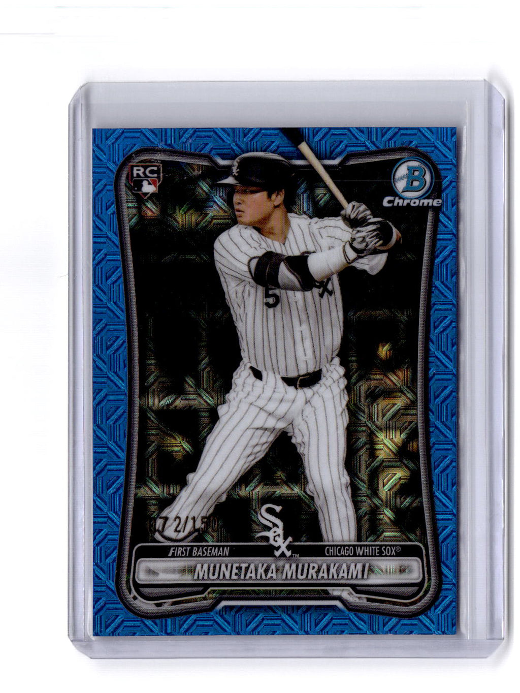 2026 Bowman #9 Munetaka Murakami Chrome Mojo Blue Refractors #/150