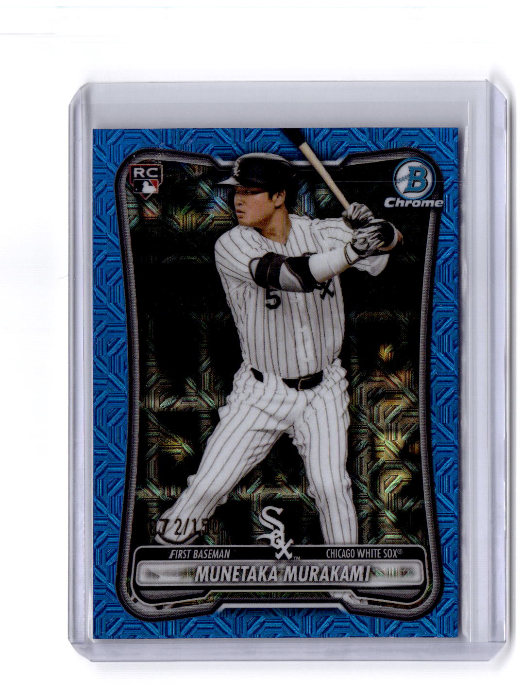 2026 Bowman #9 Munetaka Murakami Chrome Mojo Blue Refractors #/150