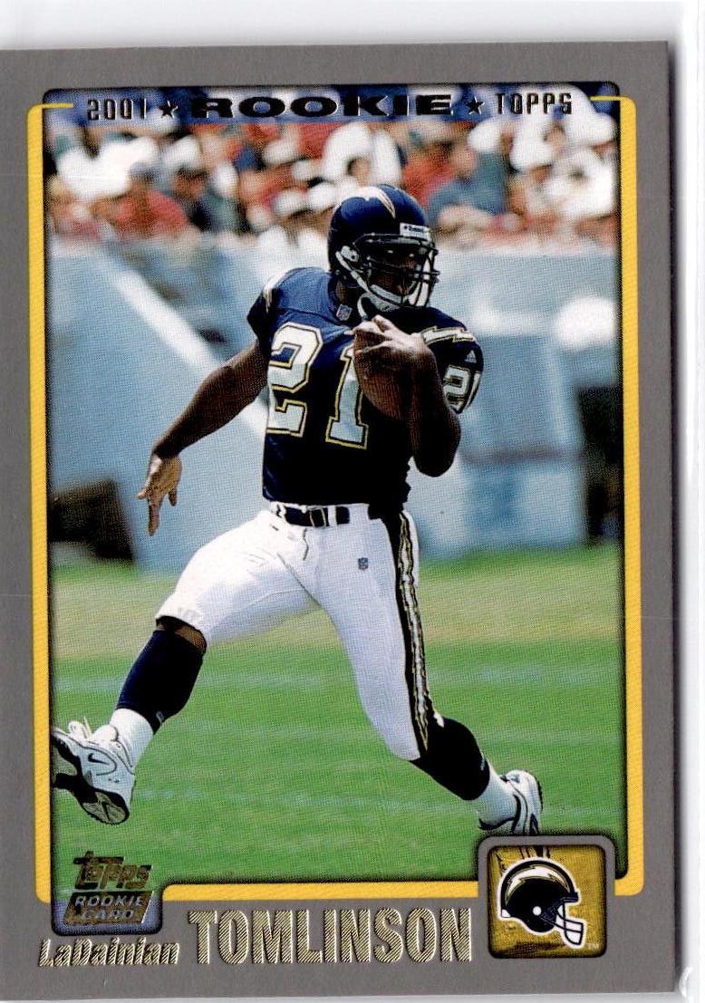 2001 Topps #350 LaDainian Tomlinson