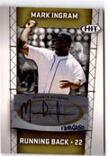 2011 SAGE HIT #A22 Mark Ingram Autographs Gold #/250