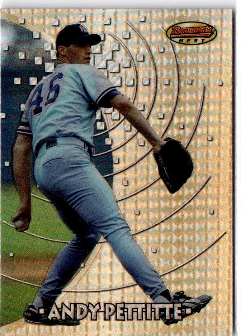1997 Bowman's Best #21 Andy Pettitte Refractors