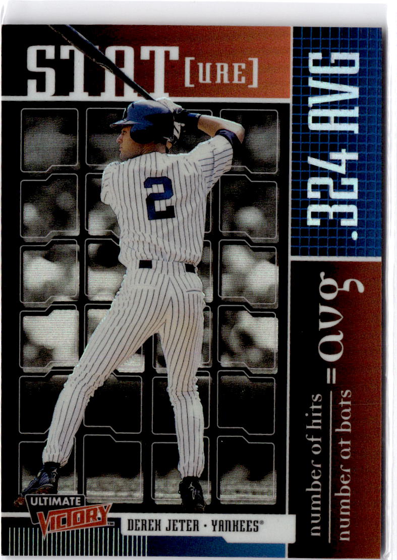 1999 Upper Deck Ultimate Victory #S8 Derek Jeter STATure
