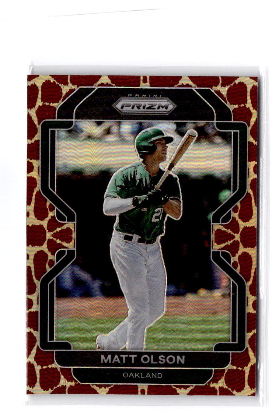 2022 Panini Prizm #204 Starling Marte Giraffe Prizm