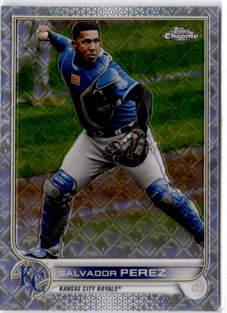 2022 Topps Chrome Logofractor Edition #2 Salvador Perez