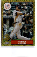 2022 Topps Derek Jeter 1987 Topps Baseball 35th Anniversary Chrome (Series Two)