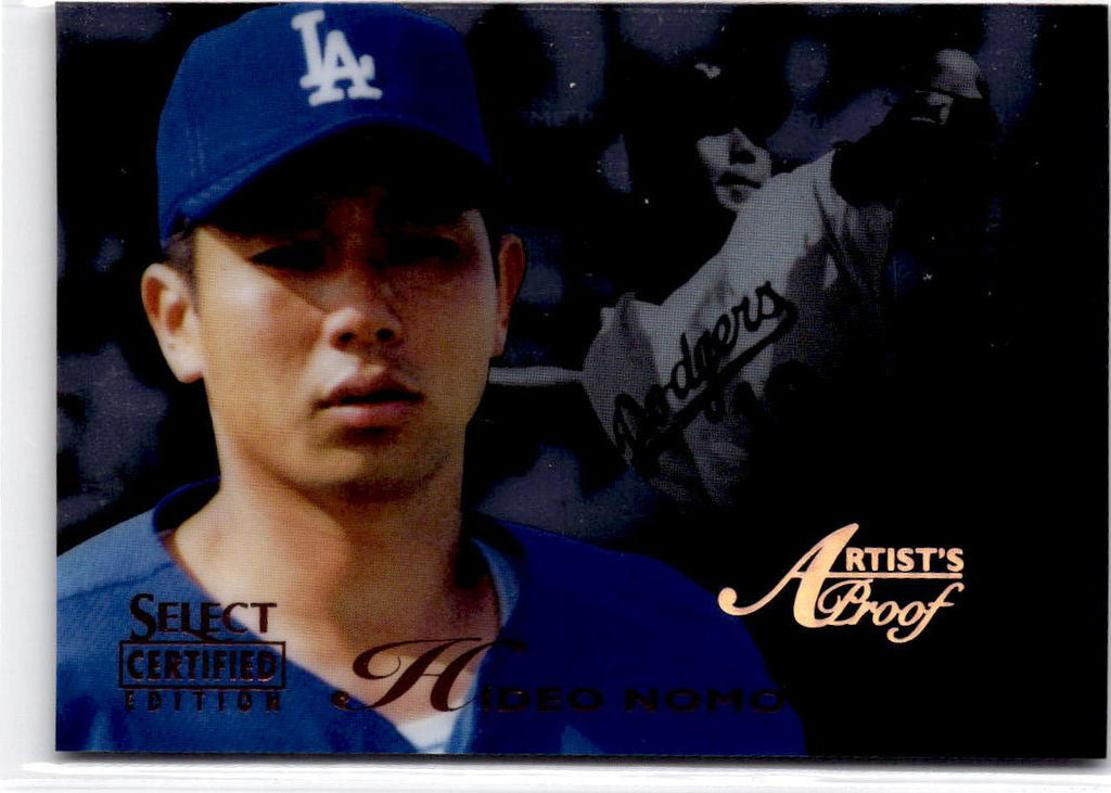 1996 Select Certified #143 Hideo Nomo Artist's Proofs