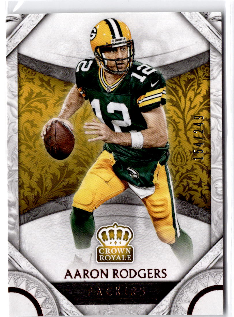 2016 Panini Crown Royale #25 Aaron Rodgers Bronze #/249
