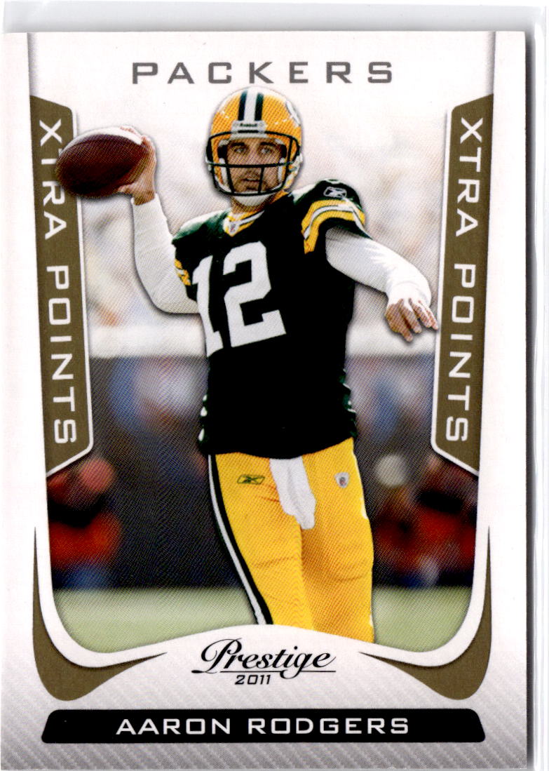 2011 Panini Prestige #70 Aaron Rodgers Xtra Points Gold #/250