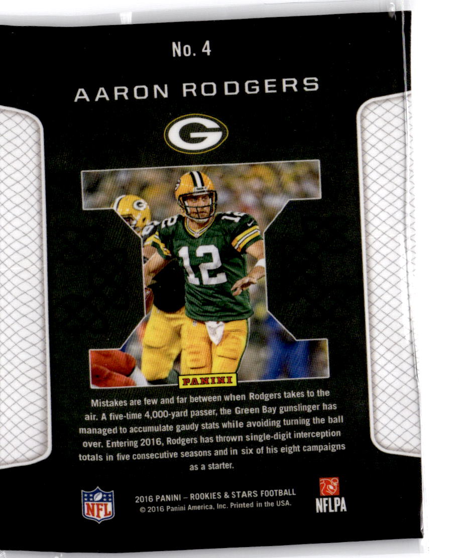 2016 Panini Rookies & Stars #4 Aaron Rodgers Crusade