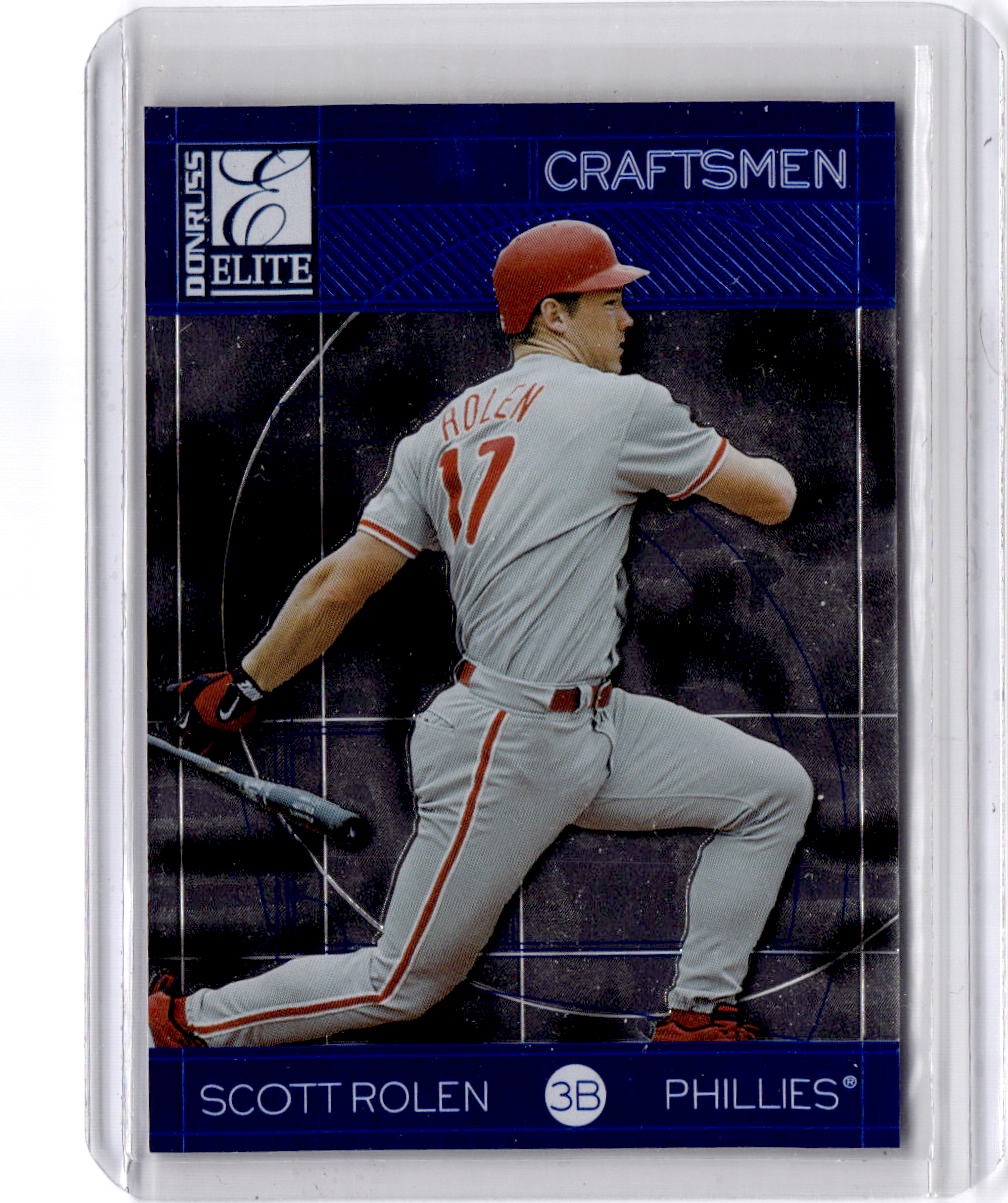 1998 Donruss Elite #11 Scott Rolen Craftsmen #/3500