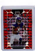 2023 Panini Mosaic #337 Jordan Addison Red Mosaic