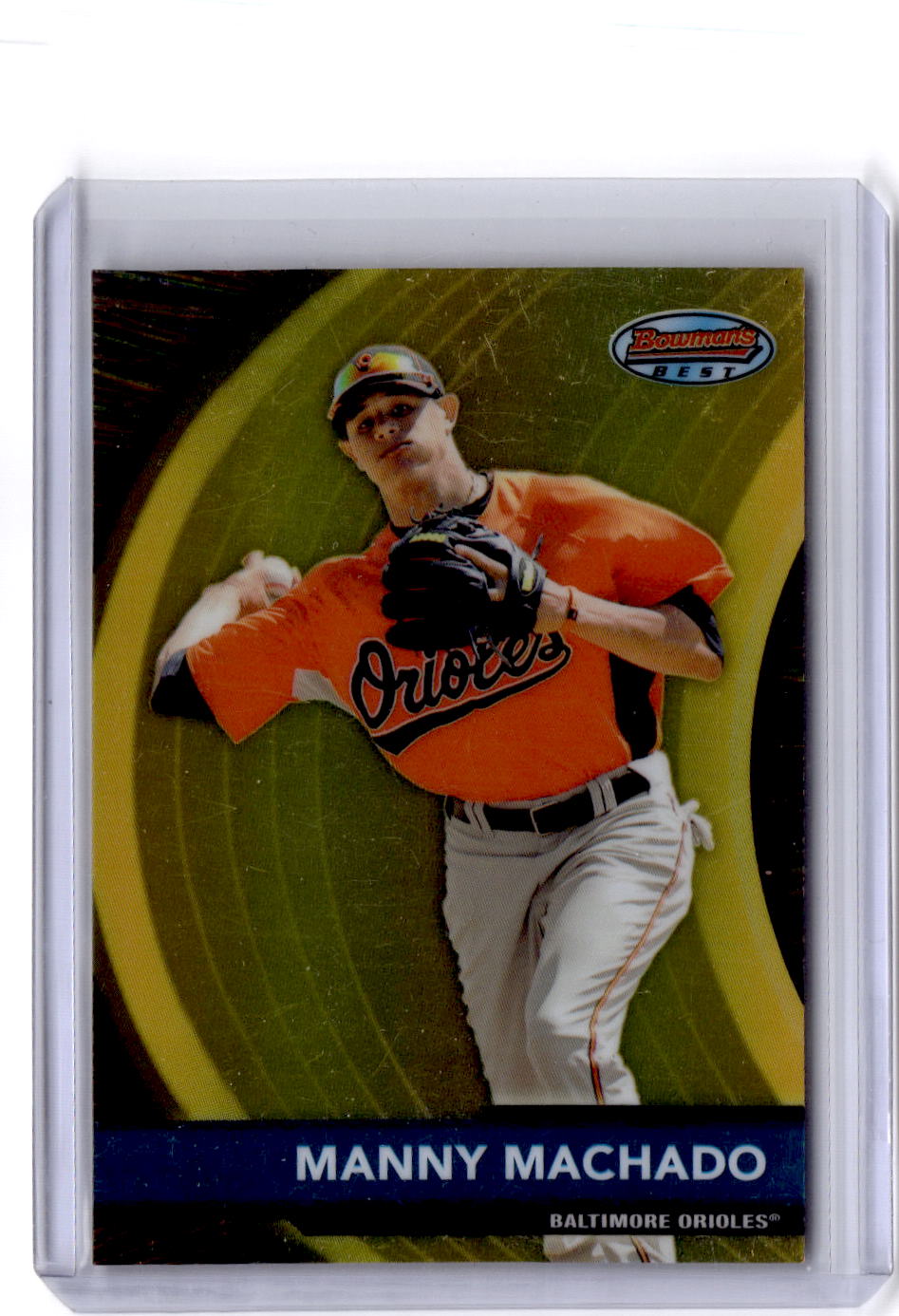 2012 Bowman #BBP2 Manny Machado Bowman's Best Prospects
