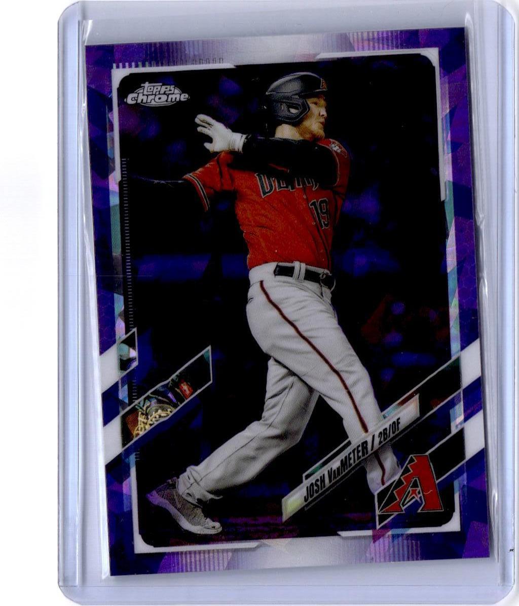 2021 Topps Chrome Update Sapphire Edition #US32 Josh VanMeter Purple #/10