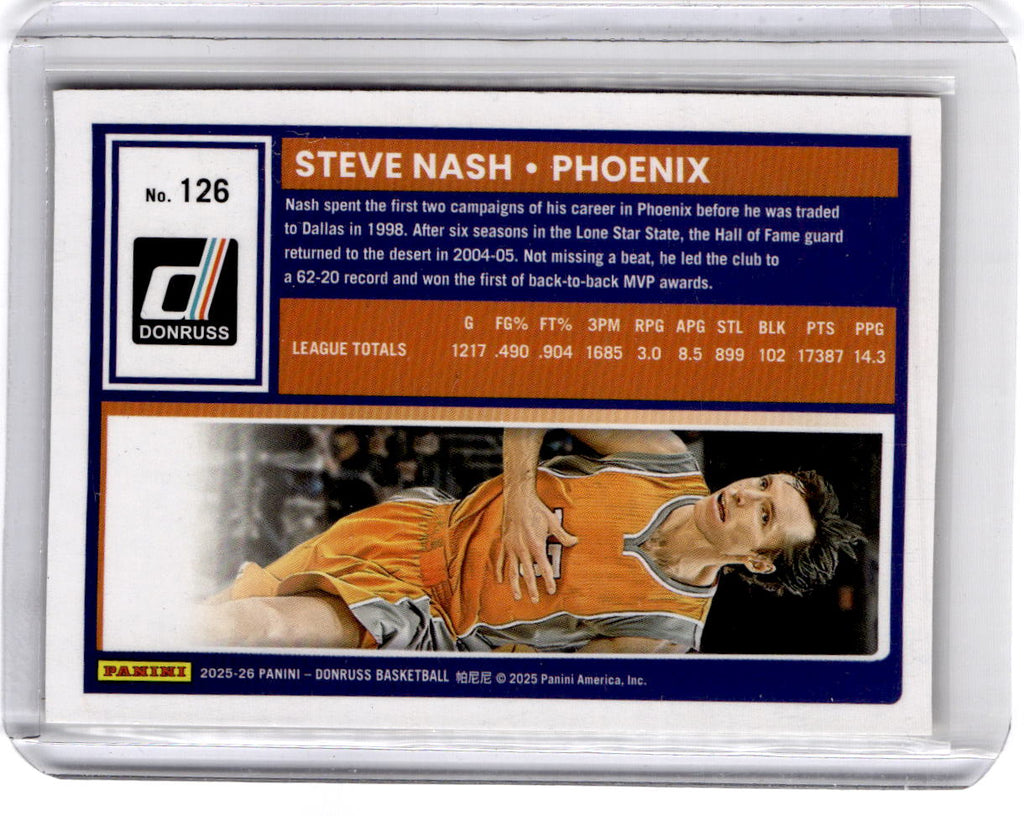 2025-26 Donruss #126 Steve Nash Stars #/149