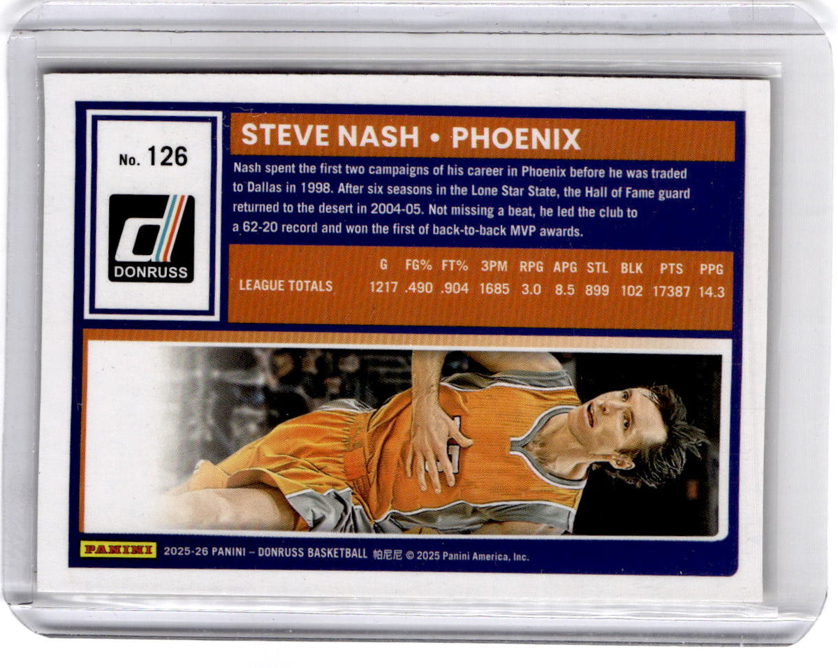 2025-26 Donruss #126 Steve Nash Stars #/149