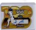 2025 Leaf Baseball Nation Zyhir Hope Top 100 Autographs Gold 1/1